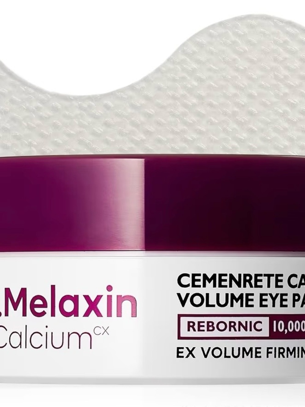 Calcium Rebornic Volume Eye Patch - Deep Plum